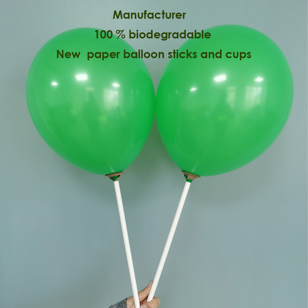 100% biodegradable Paper Sticks & Cups  The Very Best Balloon Accessories  Manufacturer in China